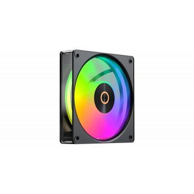 Вентилятор для корпуса Ocypus Gamma F12 Elite BK ARGB 1x(120x120x25mm) 600-1800RPM 56CFM Черный