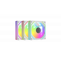 Вентилятор для корпуса Ocypus Gamma F12 UNI WH ARGB REVERSE BLADE 3-IN-1 3x(123x120x25mm) Белый