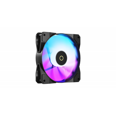 Вентилятор для корпуса Ocypus Beta F12 BK ARGB REVERSE BLADE 1x(120x120x25mm) 1600RPM 56CFM Черный