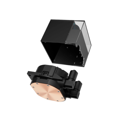 Водяное охлаждение для CPU PCCooler DS360 ARGB Display BK 115X/1200/1700/1851/AM4/AM5 Черный