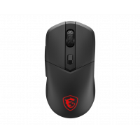 Мышь MSI VERSA 300 ELITE WIRELESS /RGB /2.4 GHz W /Bluetooth 5.3 /USB 2.0 /6 кн. /65 гр. /Черный