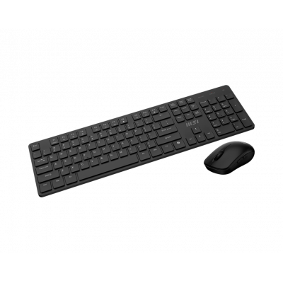 Комплект Клавиатура + Мышь MSI FORGE K200 W COMBO/104 кл./USB 2.0/5 кн. мышь/DPI 1000-1600/Черный