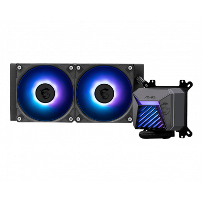 Водяное охлаждение для CPU MAG CORELIQUID A15 240 Socket Intel/AMD, ARGB, Fan 2x120см Черный