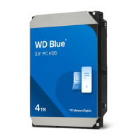 Жесткий диск HDD 4Tb Western Digital Blue SATA 6Gb/s 256Mb 5400rpm WD40EZAX