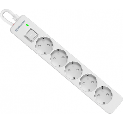 Сетевой фильтр Defender DFS 133 3 м Белый Сетевой фильтр Defender DFS 133 3 м Белый