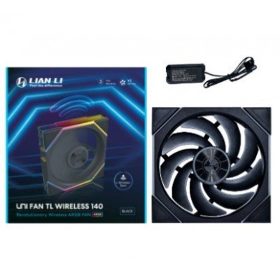 Вентилятор для корпуса Lian Li UNI FAN TL WIRELESS 140 REVERSE BLADE Black G99.14RTL1W1B.00