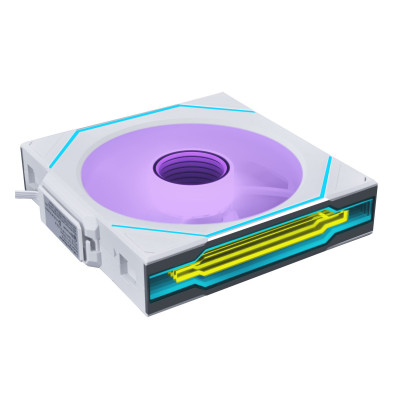 Вентилятор для корпуса Lian Li UNI FAN SL-INF WIRELESS 140 REV.BLADE 1x140m WHITE G99.14RSLIN1W1W.00 Вентилятор для корпуса Lian Li UNI FAN SL-INF WIRELESS 140 REV.BLADE 1x140m WHITE G99.14RSLIN1W1W.00
