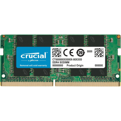 Оперативная память для ноутбука 8GB DDR4 3200 MHz Crucial SO-DIMM CL22 1.2V CB8GS3200 Оперативная память для ноутбука 8GB DDR4 3200 MHz Crucial SO-DIMM CL22 1.2V CB8GS3200