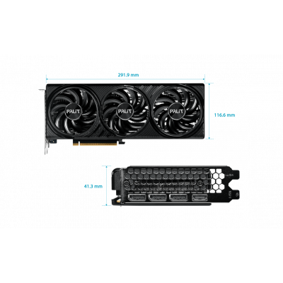 Видеокарта PALIT GeForce RTX 5060 Ti Infinity 3 16G GDDR7 128-bit 1xHDMI 3xDP NE7506T019T1-GB2061S