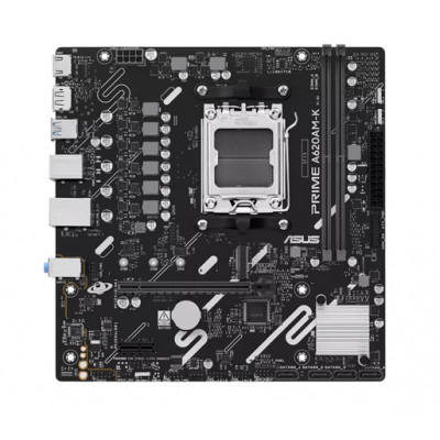 Материнская плата ASUS PRIME A620AM-K AMD A620A AM5 2xDDR5 4xSATA3 RAID M.2 HDMI DP mATX