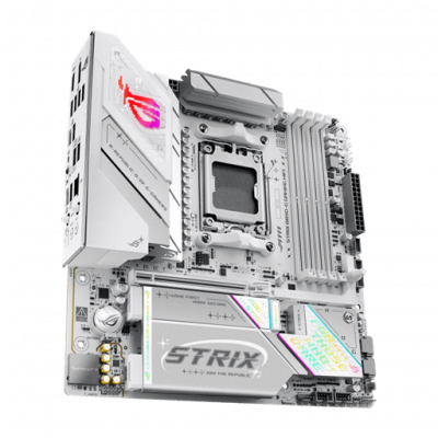 Материнская плата ASUS ROG STRIX B850-G GAMING WIFI AM5 B850 4xDDR5 2xSATA 4xM.2 RAID HDMI DP ATX Материнская плата ASUS ROG STRIX B850-G GAMING WIFI AM5 B850 4xDDR5 2xSATA 4xM.2 RAID HDMI DP ATX