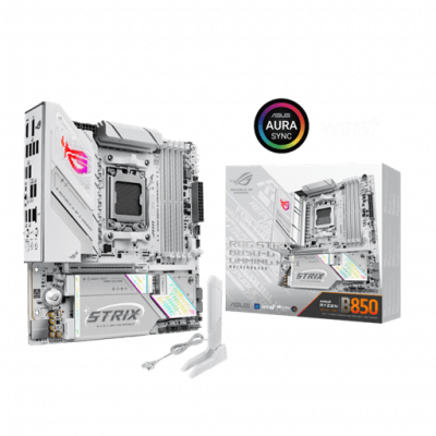 Материнская плата ASUS ROG STRIX B850-G GAMING WIFI AM5 B850 4xDDR5 2xSATA 4xM.2 RAID HDMI DP ATX Материнская плата ASUS ROG STRIX B850-G GAMING WIFI AM5 B850 4xDDR5 2xSATA 4xM.2 RAID HDMI DP ATX