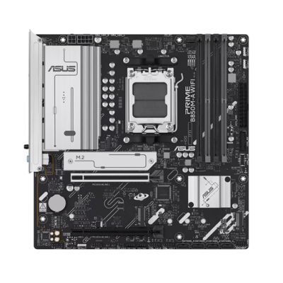 Материнская плата ASUS PRIME B850M-A WIFI, AM5 4xDDR5 4xSATA3 RAID 3xM.2 1хHDMI 2хDP mATX