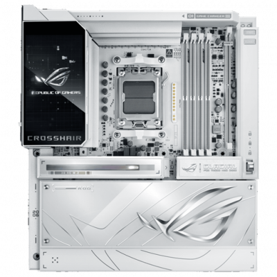 Материнская плата ASUS ROG CROSSHAIR X870E GLACIAL AM5 4xDDR5 4xSATA RAID 7xM.2 2xType-C ATX Материнская плата ASUS ROG CROSSHAIR X870E GLACIAL AM5 4xDDR5 4xSATA RAID 7xM.2 2xType-C ATX