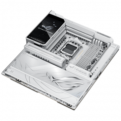 Материнская плата ASUS ROG CROSSHAIR X870E GLACIAL AM5 4xDDR5 4xSATA RAID 7xM.2 2xType-C ATX