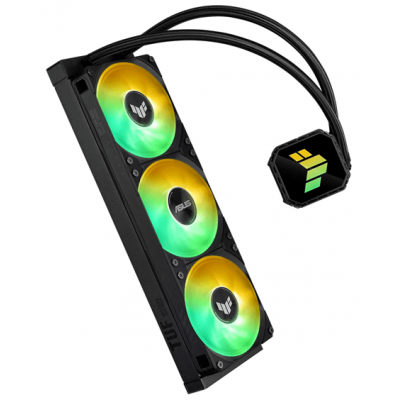 Водяное охлаждение CPU Asus TUF GAMING LC III 360 ARGB 3x120mm Liquid CPU Cooler, PWM, ARGB