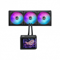 Водяное охлаждение CPU Asus ROG RYUO IV SLC 360 ARGB, 3x120mm, AMOLED-display, Black Водяное охлаждение CPU Asus ROG RYUO IV SLC 360 ARGB, 3x120mm, AMOLED-display, Black