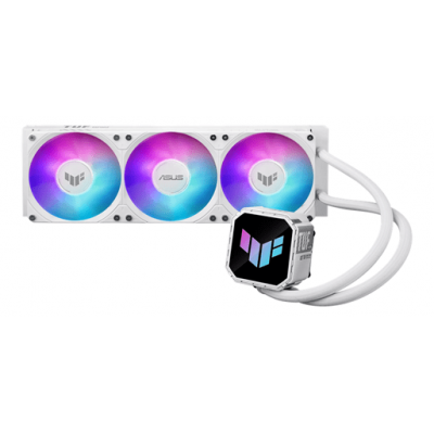 Водяное охлаждение CPU Asus TUF GAMING LC III 360 ARGB WHT 3x120mm Liquid CPU Cooler, PWM, ARGB