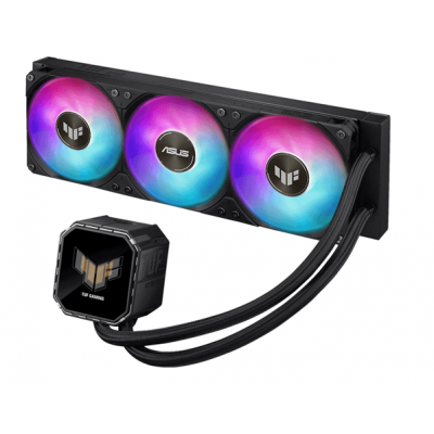 Водяное охлаждение CPU Asus TUF GAMING LC III 360 ARGB LCD 3x120mm Liquid CPU Cooler, PWM, ARGB Водяное охлаждение CPU Asus TUF GAMING LC III 360 ARGB LCD 3x120mm Liquid CPU Cooler, PWM, ARGB