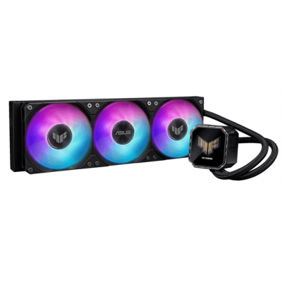 Водяное охлаждение CPU Asus TUF GAMING LC III 360 ARGB LCD 3x120mm Liquid CPU Cooler, PWM, ARGB Водяное охлаждение CPU Asus TUF GAMING LC III 360 ARGB LCD 3x120mm Liquid CPU Cooler, PWM, ARGB