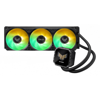 Водяное охлаждение CPU Asus TUF GAMING LC III 360 ARGB LCD 3x120mm Liquid CPU Cooler, PWM, ARGB Водяное охлаждение CPU Asus TUF GAMING LC III 360 ARGB LCD 3x120mm Liquid CPU Cooler, PWM, ARGB