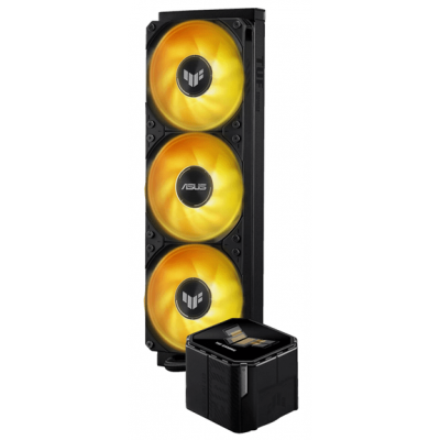 Водяное охлаждение CPU Asus TUF GAMING LC III 360 ARGB LCD 3x120mm Liquid CPU Cooler, PWM, ARGB Водяное охлаждение CPU Asus TUF GAMING LC III 360 ARGB LCD 3x120mm Liquid CPU Cooler, PWM, ARGB