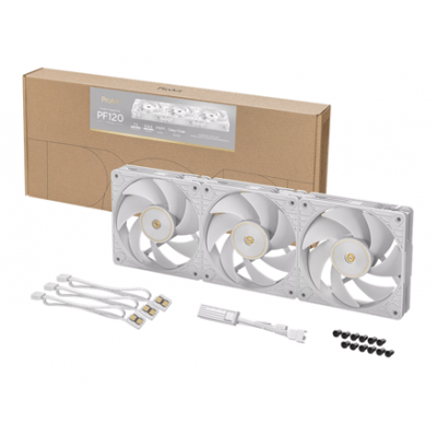 Вентилятор для корпуса ASUS PROART PF120 FAN PWM WHITE 3IN1 120x120x28 PF120-1/WT/3 IN 1// Вентилятор для корпуса ASUS PROART PF120 FAN PWM WHITE 3IN1 120x120x28 PF120-1/WT/3 IN 1//