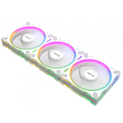 Вентилятор для корпуса ASUS PRIME MR120 FAN ARGB WHITE 3IN1 120x120x28 MR120-1/WH/3 IN 1//