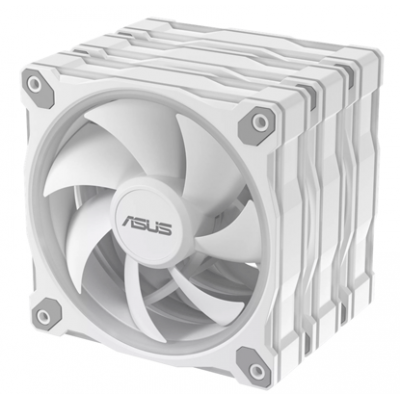 Вентилятор для корпуса ASUS PRIME MR120 FAN ARGB WHITE 3IN1 120x120x28 MR120-1/WH/3 IN 1//