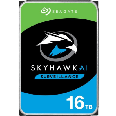 Жесткий диск для видеонаблюдения 16Tb Seagate SkyHawk AI 512Mb SATA3 3.5