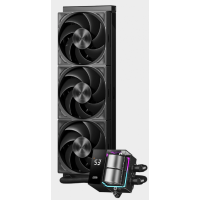 Водяное охлаждение для CPU PCCooler DS360Pro Digital BK, ARGB, TDP 310W, 3x120см, LGA Intel/AMD Черн
