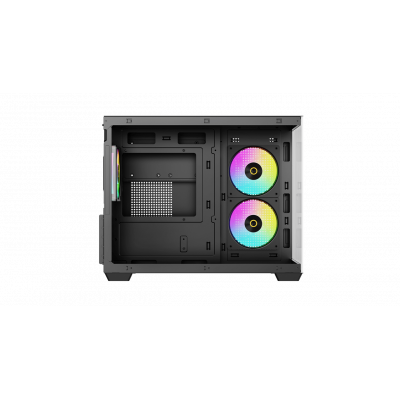 Корпус Ocypus Gamma C54 BK ARGB mATX/ITX 3xUSB Черный Gamma-C54-BKD300XX-GL