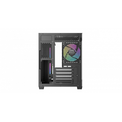 Корпус Ocypus Gamma C54 BK ARGB mATX/ITX 3xUSB Черный Gamma-C54-BKD300XX-GL