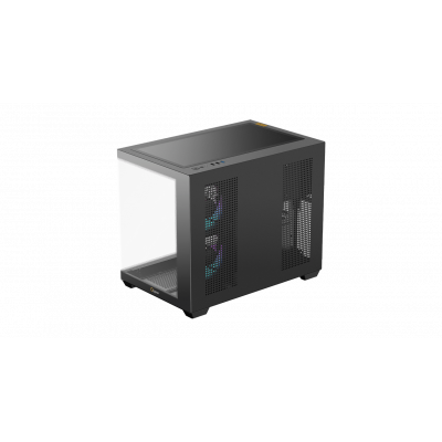 Корпус Ocypus Gamma C54 BK ARGB mATX/ITX 3xUSB Черный Gamma-C54-BKD300XX-GL