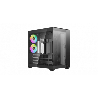 Корпус Ocypus Delta C74 BK ARGB ATX/MATX/ITX, USB3.0x2, Type C, Черный, Delta-C74-BKD200XX-GL