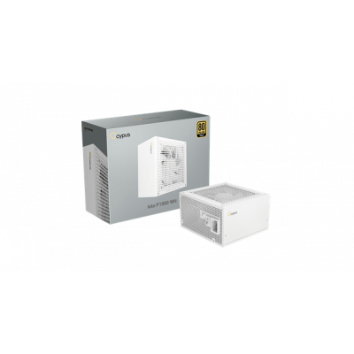 Блок питания Ocypus Iota P1000 WH 1000W Full Modular, 80+GOLD, КПД 91 Белый,Iota-P1000-G1FFWH025X-EU