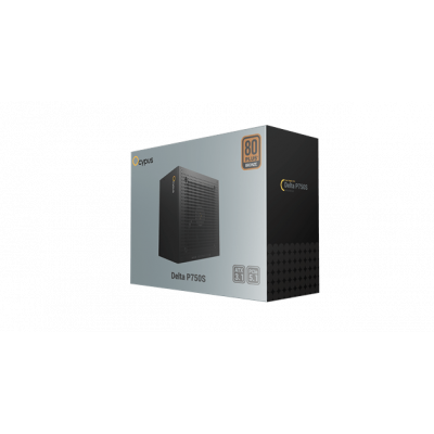 Блок питания Ocypus Delta P750S 750W Non modular, 80+Bronze, КПД 87% Черный,Delta-P750S-BDFBK025X-EU
