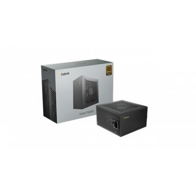 Блок питания Ocypus Delta P650S 650W Non modular, 80+Bronze, КПД 87% Черный,Delta-P650S-BDFBK025X-EU