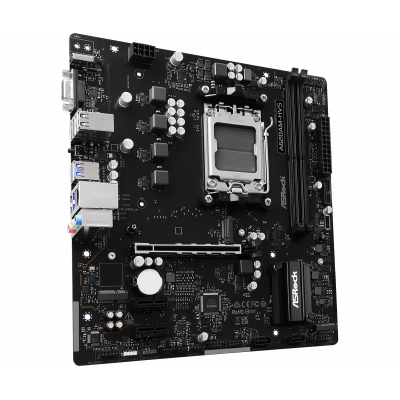 Материнская плата ASRock A620AM-HVS AM5 2xDDR5 2xSATA3 RAID 2xM.2 D-Sub HDMI mATX