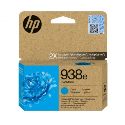 Картридж HP Europe 938e EvoMore Cyan Original Ink Cartridge (4S6X9PE) Картридж HP Europe 938e EvoMore Cyan Original Ink Cartridge (4S6X9PE)