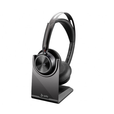 Наушники Poly Poly Voyager Focus 2 USB-C-C Headset /USB-C/A Adapter/Charging Stand (9T9J5AA#AC3)