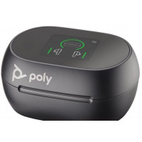 Наушники Poly VOYAGER FREE 60+ UC WITH TOUCHSCREEN CHARGE CASE, (COMPUTER, MOBILE & 3.5MM)/USB-C/WIRELESS EARBUDS/BLACK (7Y8H0AA)