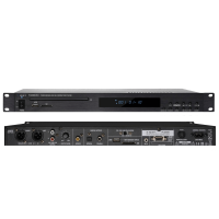 Biamp PC1000RMKII. CD/MP3 проигрывватель, USB, SD-карта, контроль по RS232