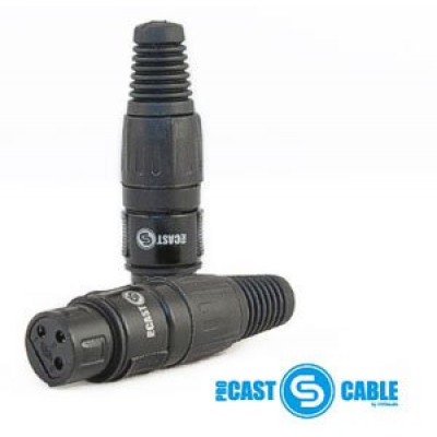 Разъём PROCAST Cable XLR 6/Female