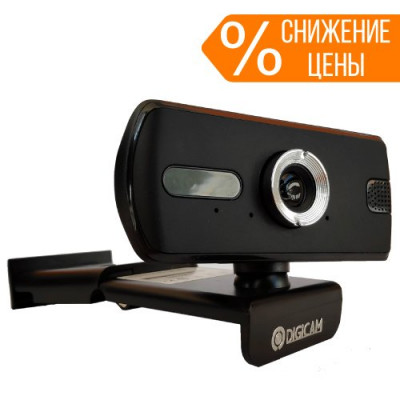 Камера фиксированная, с микрофоном, DIGICAM WEB USB2.0, 1080p30