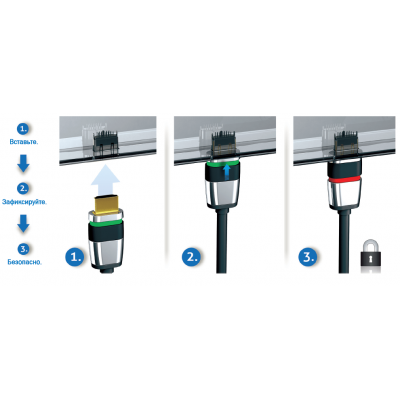 Кабель PureLink ULS1300-005 (0,5м), HDMI-DVI