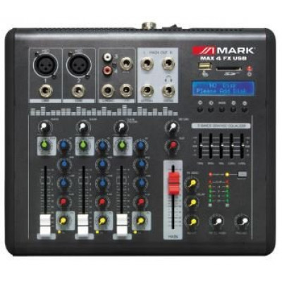Микшерный пульт MARK MAX 4 FX USB BT