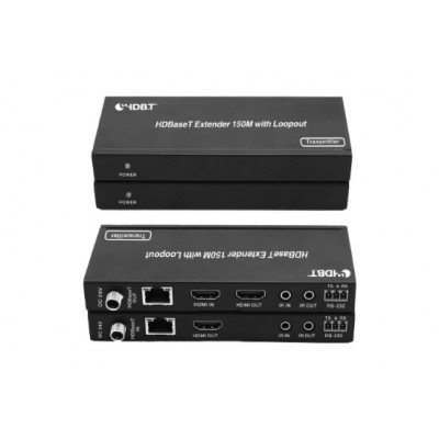 Приемо-передатчик Infobit E150CL HDBaseT (Tx и Rx), HDMI 10,2 Гбит / 150 м для 1080p