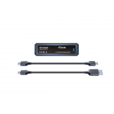 USB-трансивер ввода-вывода Dante, Infobit, iTrans DU-TR-22C