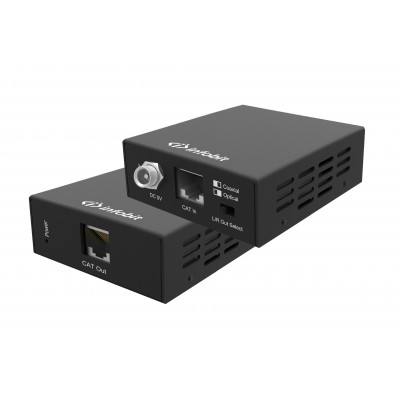 Удлинитель аудио сигнала Infobit iTrans EA300 over CAT cable, 300m